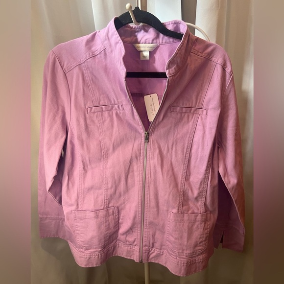 Christopher and Banks Jacket Pink New with tags Large - Picture 1 of 4